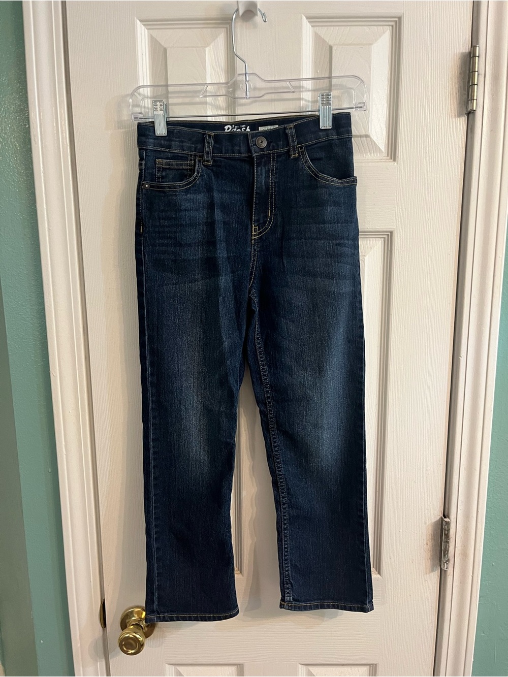 OshKosh B'gosh Dark Blue Straight-Leg Jeans Boys Size 8